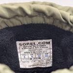 Sorel Women's 6 Kinetic Wedge Winter Snow Boots Green Camo Lace Up Waterproof Photo 3