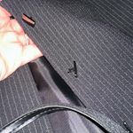 Stresa ASL Black Pinstripe Women's Blazer and Skirt Set size 4 Photo 4