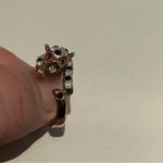 Gold Panther Ring with Red and Black Accents Photo 3