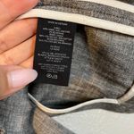 Theory LINEN Blend Women DBL Breasted Blazer Sharkskin 10403101 Sz 4 Career Work Photo 4