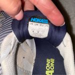 Hoka One One White and Yellow Sneakers Size 8.5 Photo 6