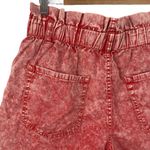 Wild Fable  High -Rise Pull-On Paperbag Shorts Dark Orange Cuffed Summer Medium Photo 8
