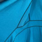 Cut Loose Green Y2k Boho Wrap Around Inset Jacket Deep Sea Cardigan Size Small Photo 3