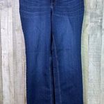 Riders By Lee Size 8 Petite Indigo MidRise Straight Leg Blue Denim Jeans Photo 0