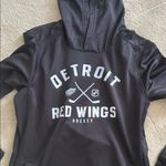 Detroit Red Wings Black Hoodie Size XL Photo 1
