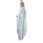 Illustrated Society "The Food Nanny" Cherry Sweatshirt Crewneck White Size XL Ex Photo 1
