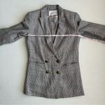 Emerson Fry Women’s Black White Plaid Lee Blazer Jacket 00 Photo 5