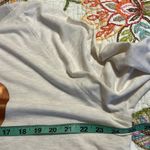 State of Mine  x-large fall pumpkin tshirt long sleeve metallic orange semi sheer Photo 5