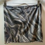 Urban Outfitters  Gray Marble Mini Skirt Photo 1