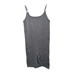 Noisy May NWOT  Cora Lurex Deep Back Unitard (Juniors) Metallic Silver - M/L Photo 1