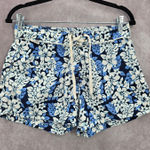 Syko Blue White Floral Board‎ Swim Beach Pants Shorts Small S 7 Size undefined Photo 0