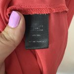 Torrid Layered Criss Cross Tank Size 5 Pink Coral Chiffon Flowy Plus Size Photo 4