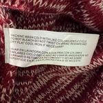 Madison Lilly Marled Womens Chunky Tunic Sweater Large Casual Loungewear Boho Red Photo 9