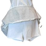 Free People #36 NWOT Court Time Dress Set in White/Midnight Navy Combo Photo 7