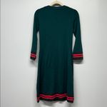 Boden Trudy Long Sleeve Knit Sweater Dress Green Christmas Holiday Size 4 NWT Photo 2
