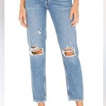 Free People Mom Jeans Womens 28 Medium Wash High Rise Distressed Grunge Y2K Photo 0