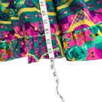 Boho Gypsy Maxi Dress Size S Multicolor Geo Floral Embroidered Sequins Boho Chic Pink Photo 9