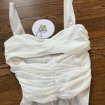 Princess Polly NWT Kalmia ruched cutout Bodysuit, sheer, US4 Photo 1