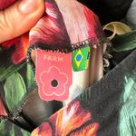 Farm Rio  Floral Sweetheart Neck Flutter Short Sleeve Tiered Sundress Maxi Dress Photo 7