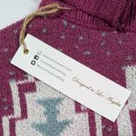 Woven Heart Vintage-Inspired Sweater Aztec Southwestern NWT Zip Pullover Womens Medium Photo 3