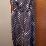 re:named H&M Navy Polka Dot Jumpsuit Photo 0