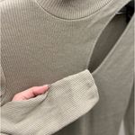 ZARA  Asymmetric Cut-Out Ribbed Knit Dress Photo 1