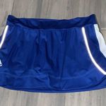 Adidas  Climacool Royal Blue Athletic Gold Tennis Running Pull On Stretch Skort M Photo 5