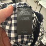 Rag and Bone  Women’s 10 Navy Blue Gingham Simone Ankle Pants Office Core Career Photo 4