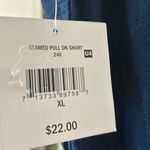 Falls Creek ☀️ Linen/rayon Blend Navy Shorts NWT Photo 1