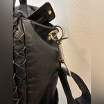 Elliott Lucca Woven Leather Bag Black Photo 2