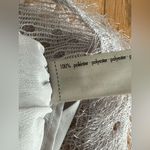 Uterque Feathered Fringe Button Up Maxi Skirt Western Size 28 Rare Designer Silver Size M Photo 9