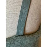 Gymshark  Whitney Simmons Sports Bra Large Green Eyelash Fuzzy Knit‎ Bandau Top Photo 7