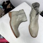 N.D.C Hand Made Spain Sunday Braid Boots Slip On Tan EU 37.5 US 6.5 Western Photo 2