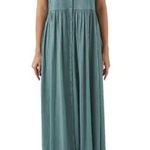 Frye  Ladies Button Front sleeveless long Midi maxi casual cottage Dress XS Photo 0