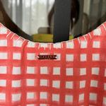 Cabana Life Exercise dress tennis pickleball gingham embroidered shorts skort Orange Size XS Photo 6