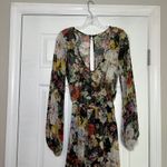 Show Me Your Mumu  Floral Maxi Dress Long Sleeve Plunge Neck Womens S Event Party Photo 1