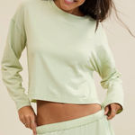 Aerie  Green Dream Jersey Long Sleeve Top in M Photo 0