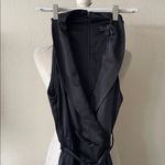 Donna Karan  - V-neck Pinstripe Jumpsuit Photo 4