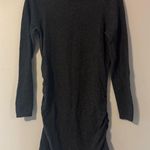 J McLaughlin Cashmere Sweater Dress in Charcoal size Medium Gray Photo 0