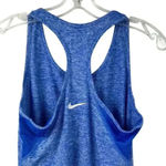 Nike  Women's Blue Racerback Tank Top Size M Yoga Running Athletic Dri-fit Photo 7