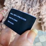 Coffee Shop Teddy Drape Vest Size Small Photo 7