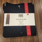 Frye  Button Front Midi Maxi sleeveless casual summer Fall Dress black new xl Photo 4