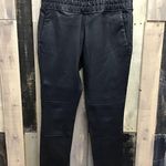 HiLo STRETCH LEATHER JOGGER Black Size 8 Photo 1