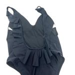 Aerie size large black one piece bathing suit swimsuit new with tags low back Photo 3