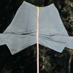 ZARA Ballon Navy Pleated Bermuda Shorts Photo 4