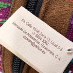 Artesanias Utz Kem Guatemala EMBROIDERED HUIPIL Crossbody Bag Purple Photo 3