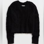 Aerie Cropped Cable knit sweater Photo 0