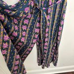 Modcloth NWT - Navy Blue Unbridled Enthusiasm Jumpsuit Wide Leg Belted Photo 4