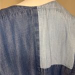 Cloth & Stone  Anthropologie Denim Patchwork Kimono One Size.  #250 Photo 7