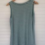 Maurice's Maurice’s Blue White Striped Tank Top Women’s Size L Photo 3